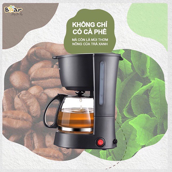 (BẢN QUỐC TẾ) Máy Pha Cafe, Máy Pha Trà Tự Động Bear VF-B06V2 - Bảo hành 18 tháng