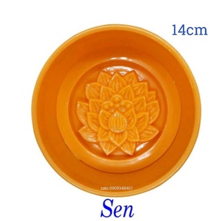 KHUÔN XÔI TRÒN HÌNH SEN 14cm
