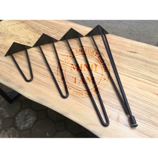 Chân sắt hairpin leg cao 72