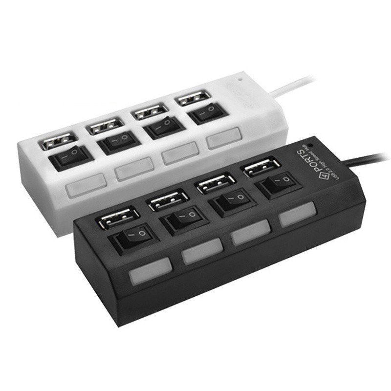 Bộ sạc đa cổng 2.0 và cổng 4 cổng USB-HUB