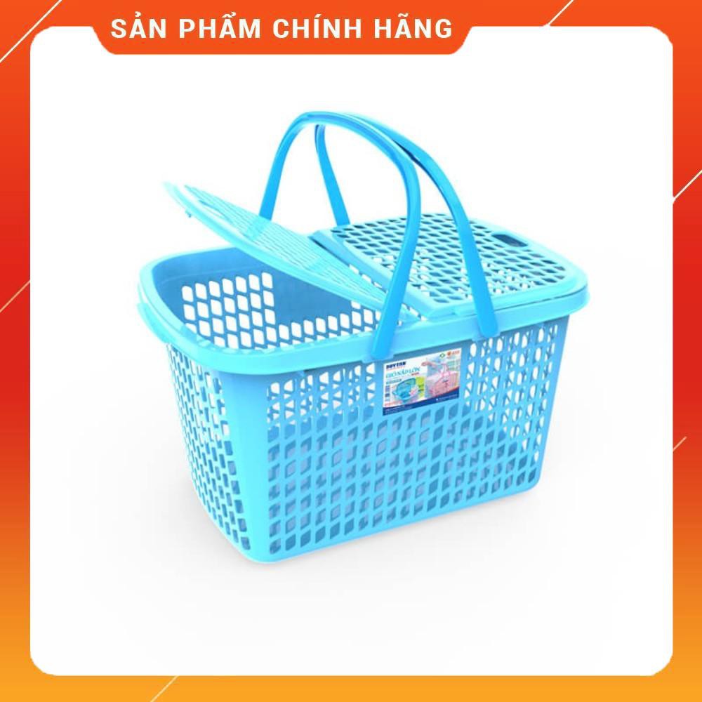 [Size Lớn]  Giỏ Đựng Đồ Đi Sinh Nhựa Duy Tân Cho Mẹ Và Bé