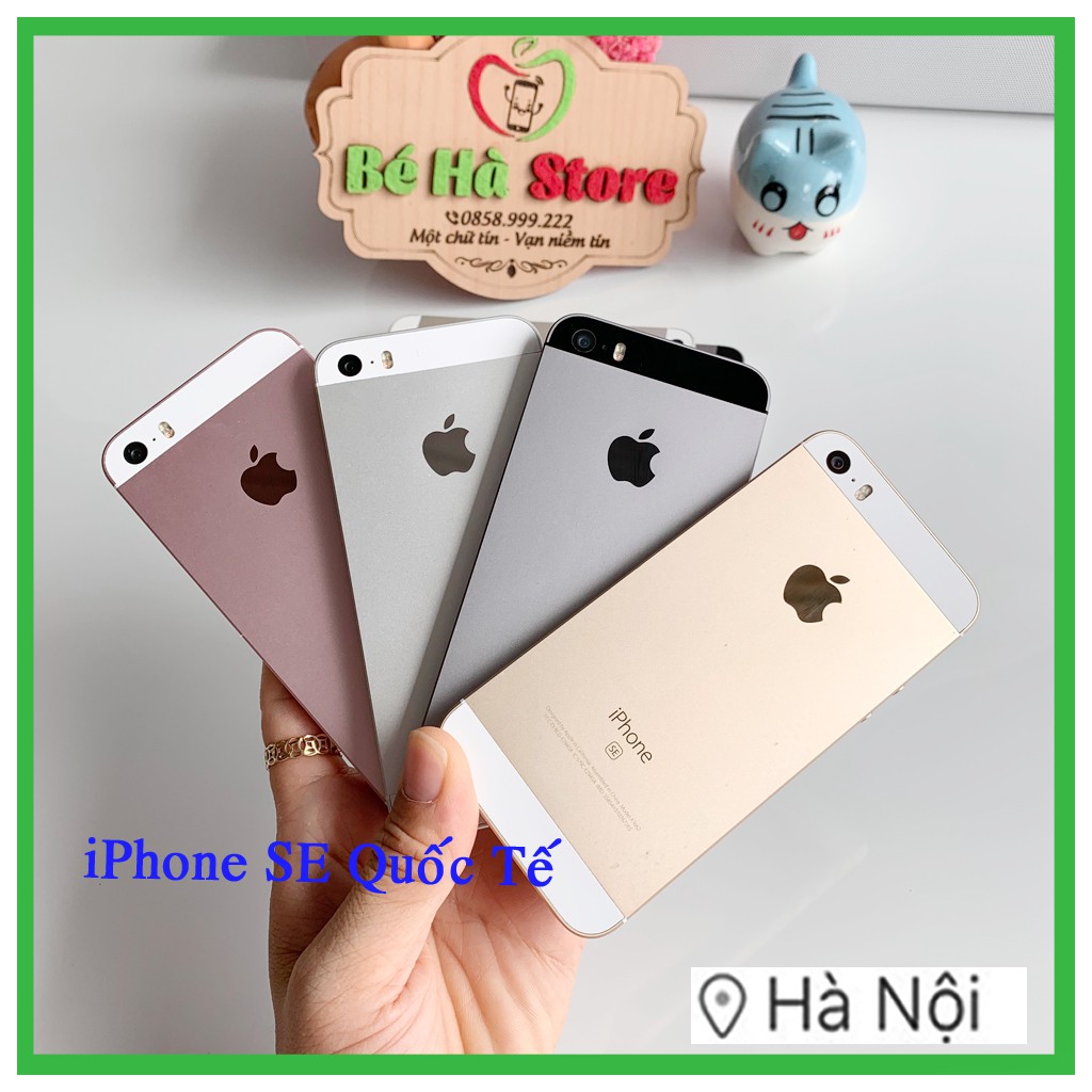 Điện Thoại iPhone SE 16/ 32/ 64GB Quốc Tế - Zin Đẹp 99% - Tặng Full PK + BH 6 tháng