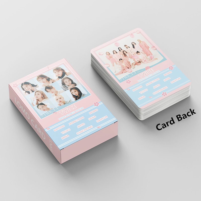 Hộp 54 Ảnh LOMO Card Nhóm Nhạc TWICE4 2022