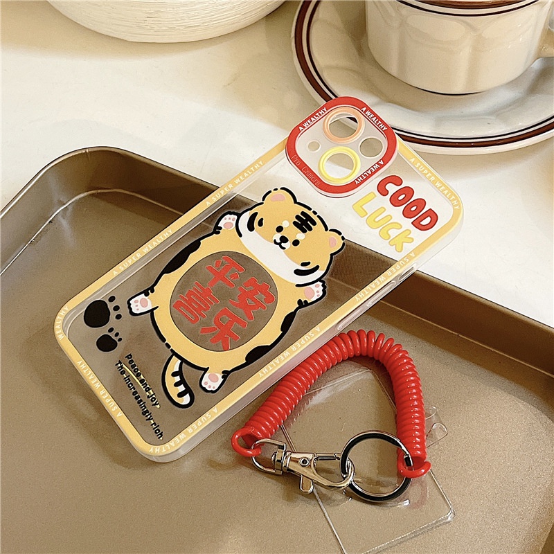 Ốp lưng iphone Ốp Điện Thoại Hình Đôi Mắt Thiên Thần Kèm Dây Đeo Cho iphone13Promax Apple 12 6/7/8/11/Xr/Xsmax/Pro/Max/Mini Dinuo case