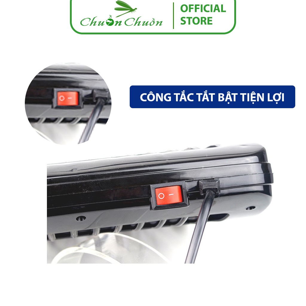 Đèn Bắt Muỗi CHUỒN CHUỒN A204 8W diện tích sử dụng dưới 40m2 bắt côn trùng siêu nhạy