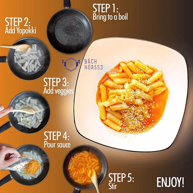 Bánh Gạo Toppoki Yopokki Young Poong Korea 280g | BigBuy360 - bigbuy360.vn