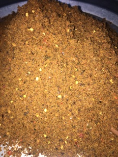 Muối cá lá é đồng bào