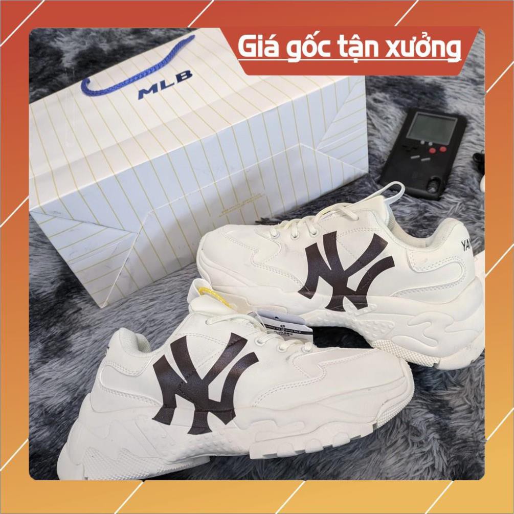 [FreeShip–Sale hàng cao cấp] Giày thể thao nam nữ Sneaker MLB NY Xịn sò Full bill box, Giầy MlB đi bộ, đi chơi, tập GYM