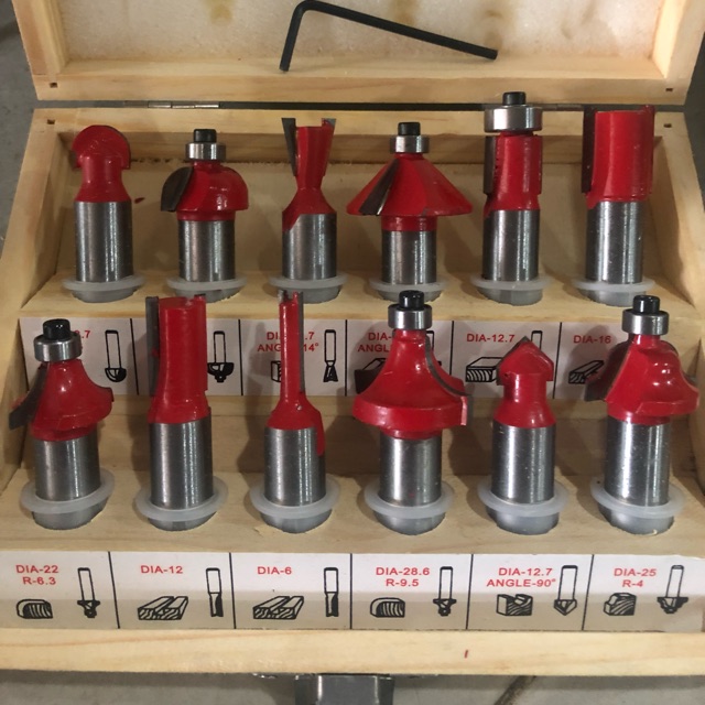 Bộ 12 mũi soi mộng