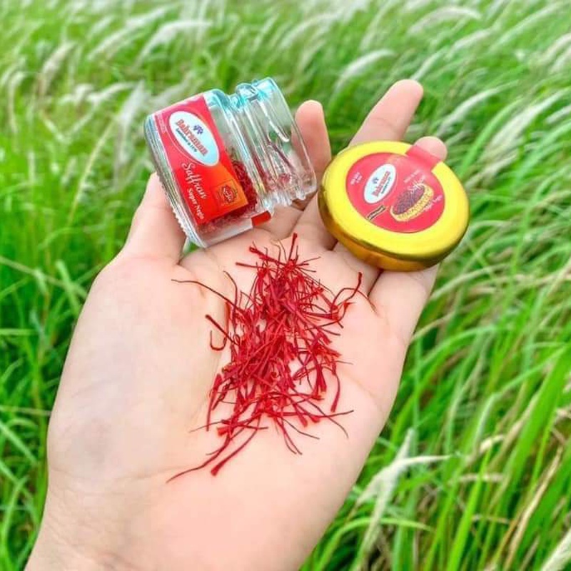 Saffron Bahraman JINDO Super Negin 1.0gram | Nhụy hoa nghệ tây chính hãng Iran tác dụng ngủ ngon, đẹp da