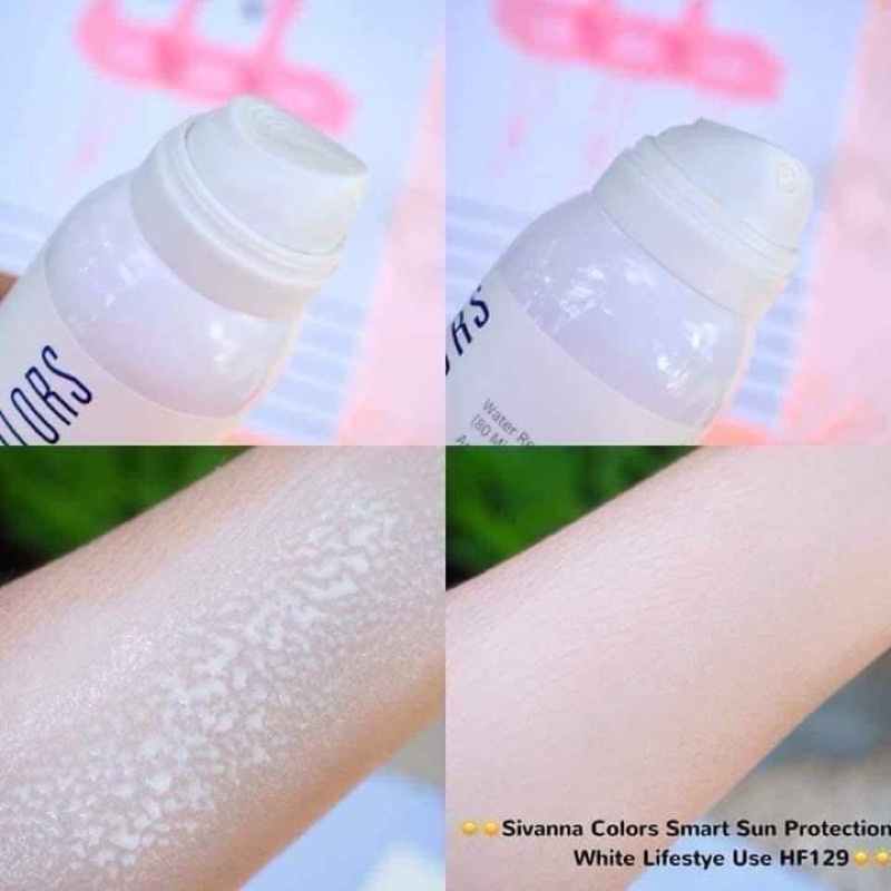 Xịt Chống Nắng Sivanna Colors Cactus Carefree Protection Spray