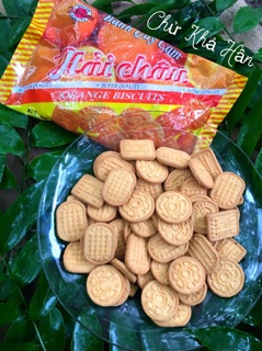 Bánh Xốp Cam Tuổi Thơ / Bánh Quy Cam Hải Châu