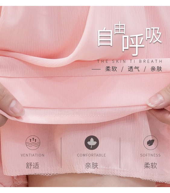 quần đùi voan ống rộng cho bà bầu( sẵn hàng)