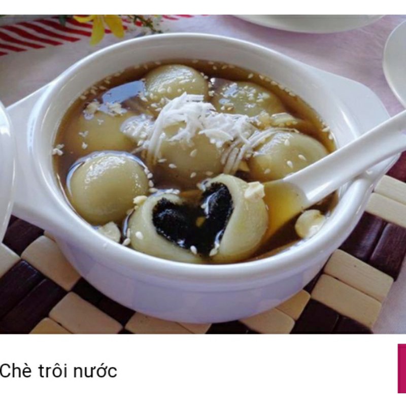 Bột nếp thái -được làm 100% từ hạt nếp thái