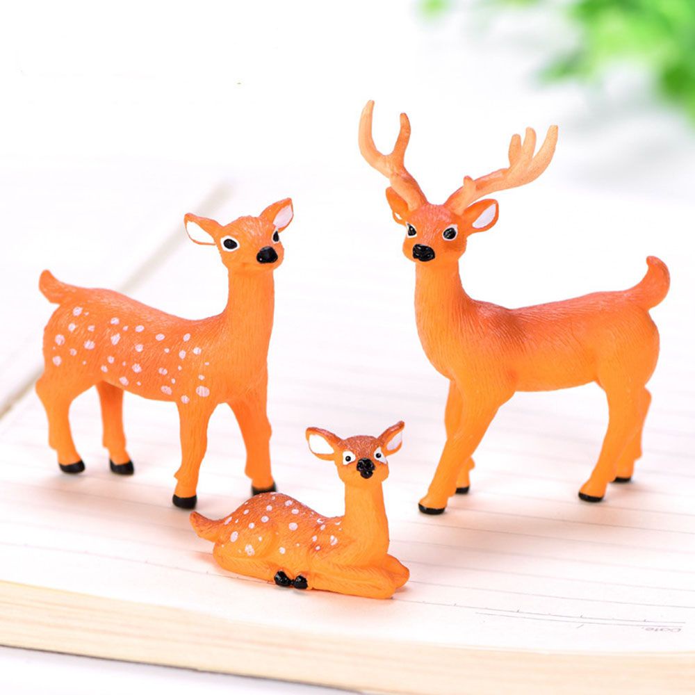 Mô hình nai sừng tầm bằng resin trang trí nội thất sáng tạo