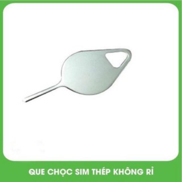 Que chọt sim inox hình giọt nước sử dụng cho tất cả các dòng máy