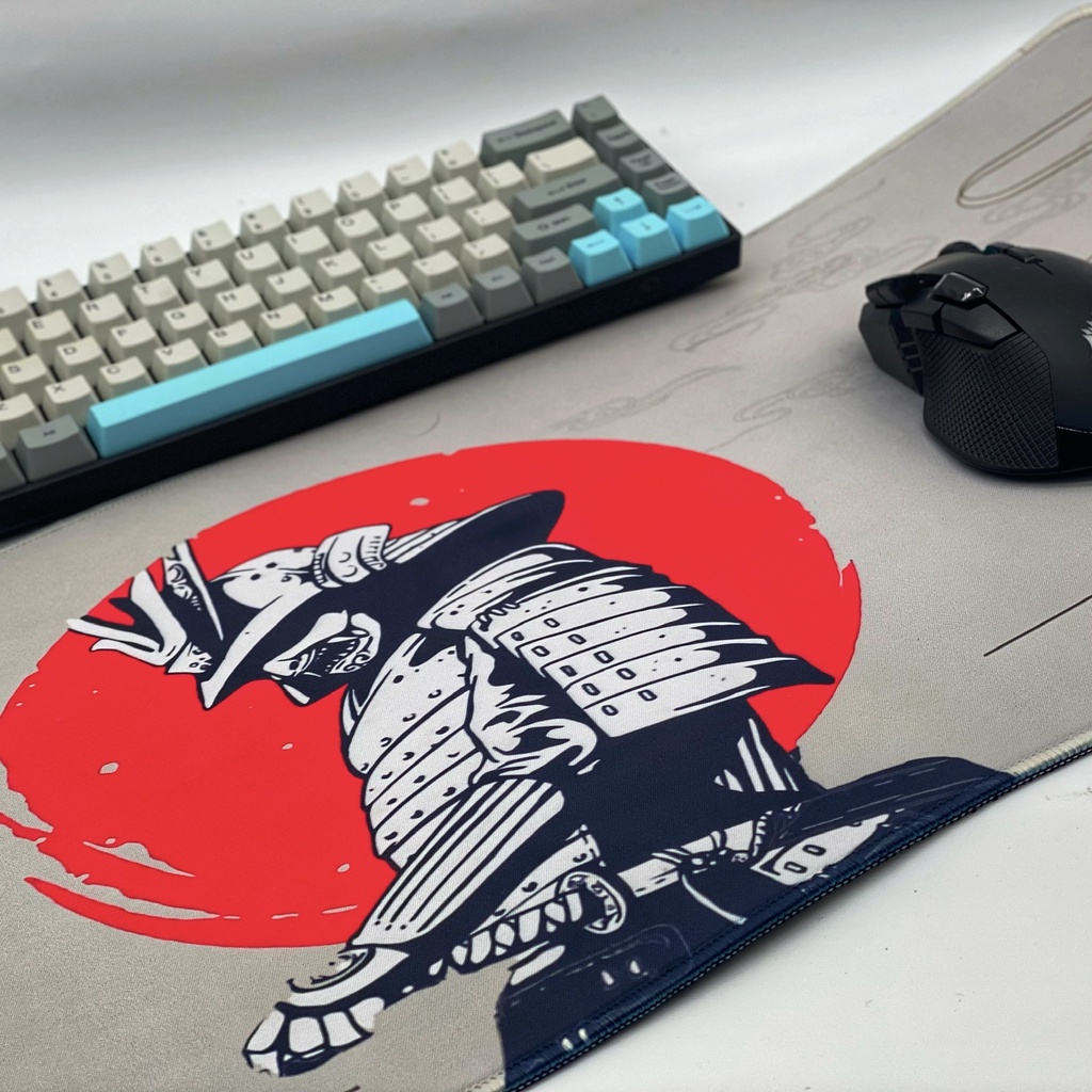 Mouse Pad siêu dày, Miếng Lót Chuột Cỡ Lớn, Bàn Di Chuột phong cách Nhật Bản 900x400 800x300 độ dày 4mm