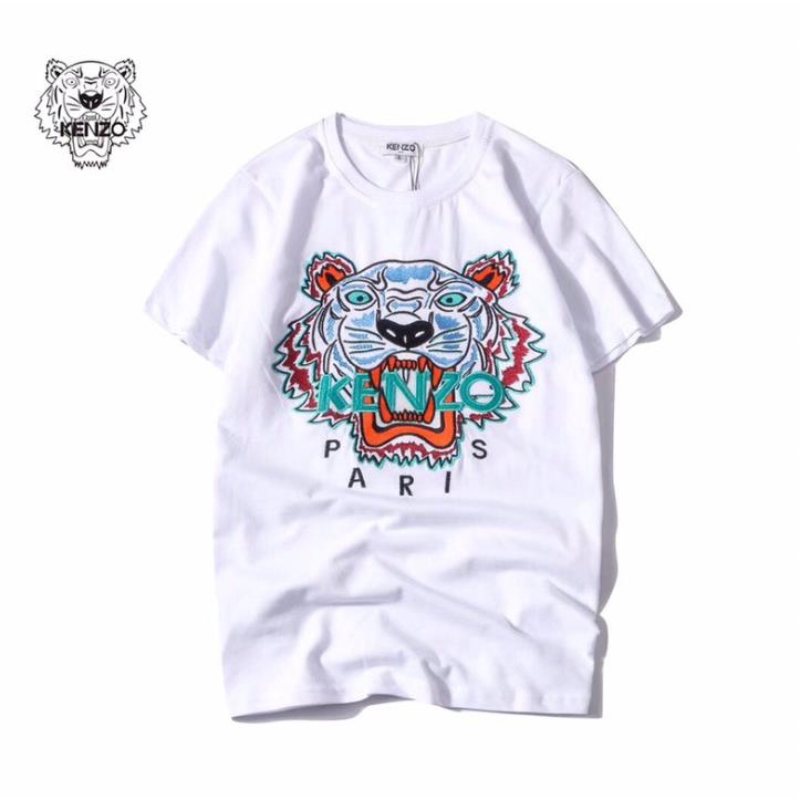 Áo Thun Cotton Tay Ngắn Họa Tiết Thêu Cổ Điển Thời Trang Mùa Hè Cho Cặp Đôi