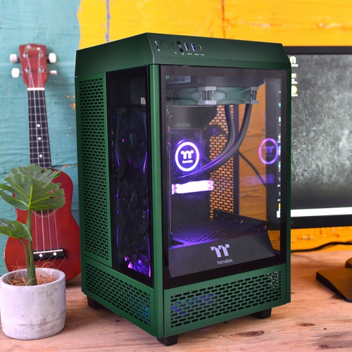 Quạt tản nhiệt Thermaltake ToughFan 12 Racing Green Hàng chính hãng