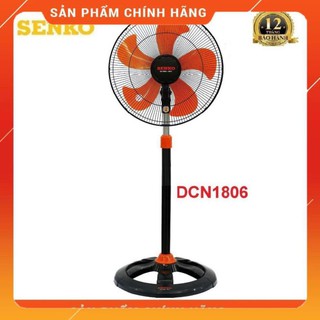 Quạt Cây Đứng Công Nghiệp SENKO DCN1806 Thiết Kế Vững Chắc, Quạt Khỏe Tiết Kiệm Điện Năng, BH 12 Tháng