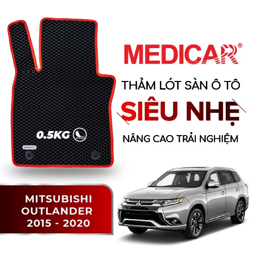 MEDICAR - Thảm Lót Sàn ô tô Mitsubishi Outlander (2015 - 2020)