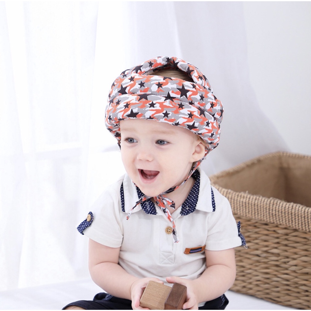 Mũ bảo vệ đầu cho bé nhiều họa tiết đáng yêu_ts1820
