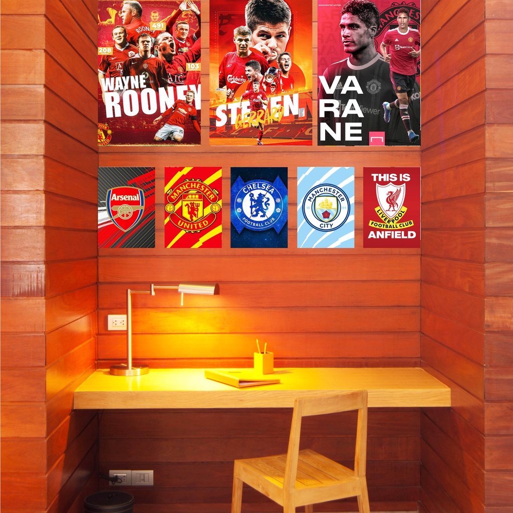 Poster Wayne Rooney, Ảnh Dán Tường Wayne Rooney Cực Đẹp, Poster Bóng Đá Có In Theo Yêu Cầu