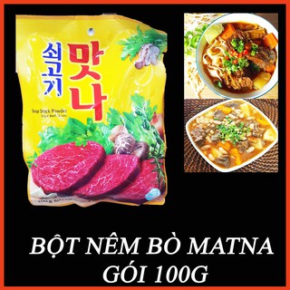 HẠT NÊM VỊ BÒ MATNA HÀN QUỐC GÓI 100G