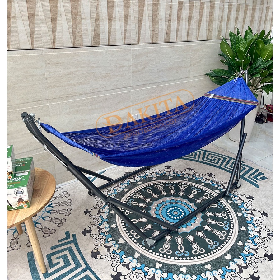 Khung võng THÉP đế vuông Đức Lợi DKV-02 , Siêu Cứng Cáp, Tải Trọng 150KG  -  NHIỀU MÀU