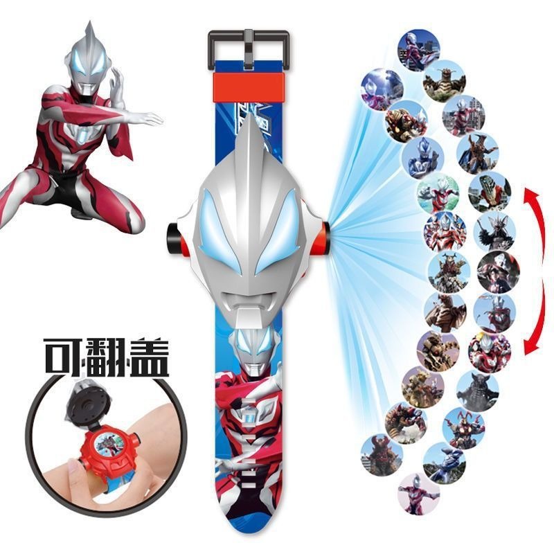 Đồng hồ chiếu hình 3D ELSA FROZEN NỮ HOÀNG BĂNG GIÁ điện tử đeo tay đủ hình nhân vật hoạt hình thú vị cho bé trai và bé