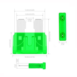 Gói 10 cầu chì dùng cho xe máy