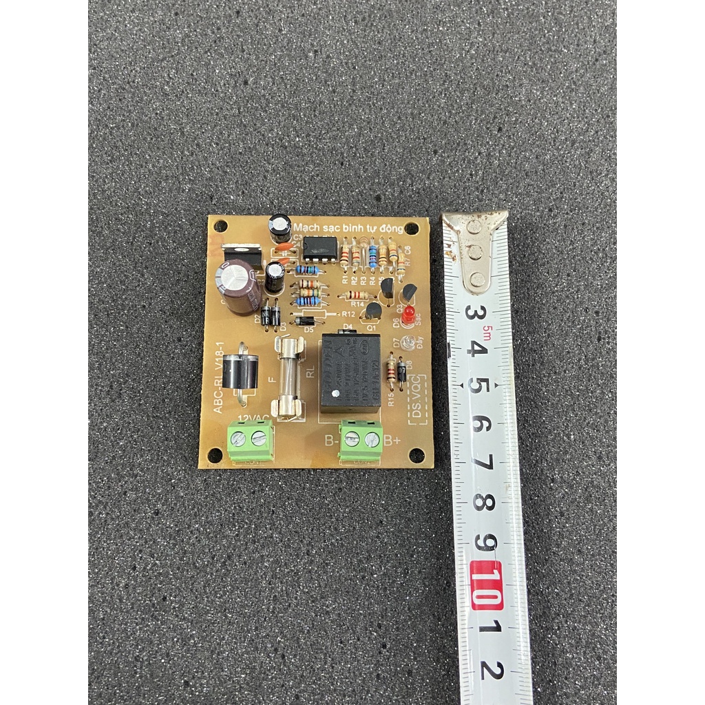 Mạch sạc bình ắc quy 12v tự ngắt