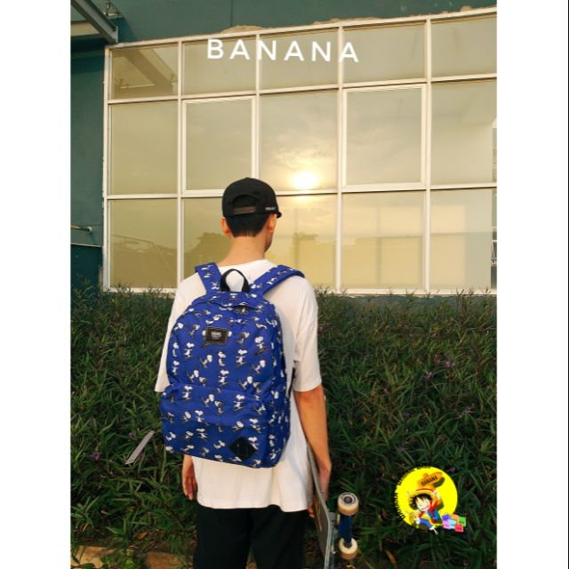 [BANANA] BALO SNOOPY XANH