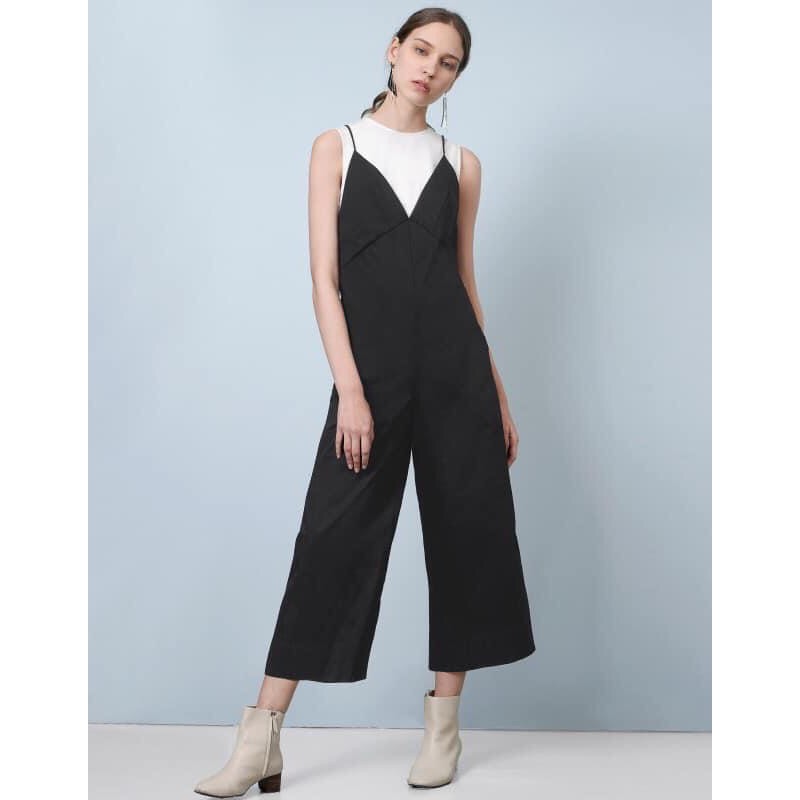 Jumpsuit E.lborn Kaki Giấy