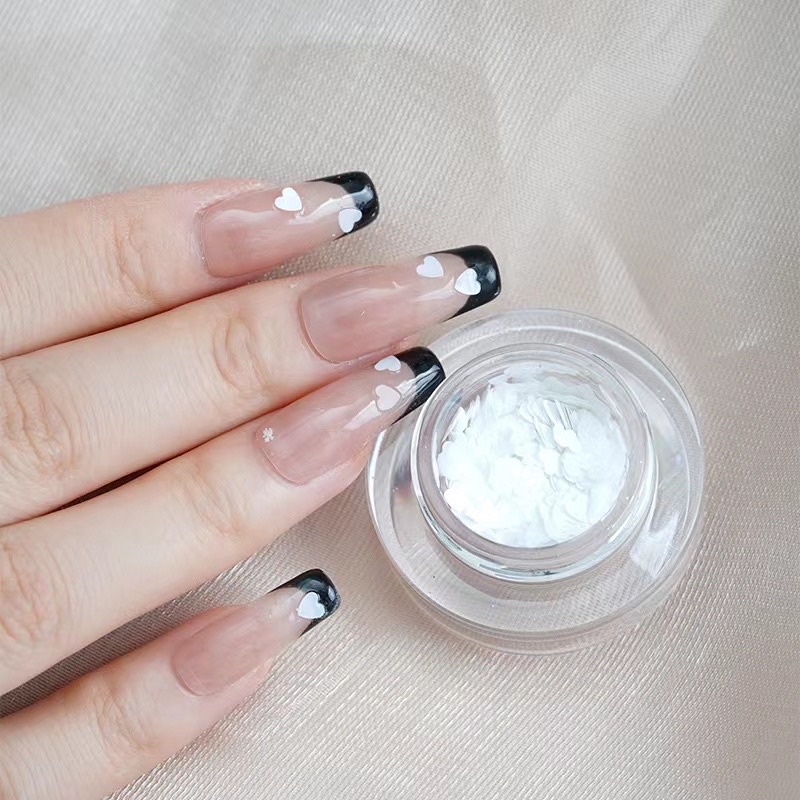 Phụ kiện nhũ trang trí móng tay nail siêu mới hot lẻ hũ