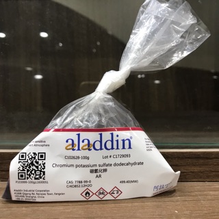 Phèn crom 50g làm tinh thể