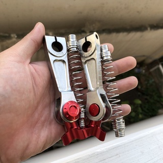 Càng thắng INOX [núm chỉnh nhôm] - [FREESHIP XTRA] - dành cho Dr/Wave, nhiều loại xe