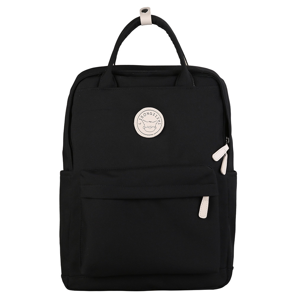 Ba Lô Đi Học/Du Lịch Chống Thấm Nước Màu Trắng Dễ Thương Thời Trang Cho Nữ Sinh