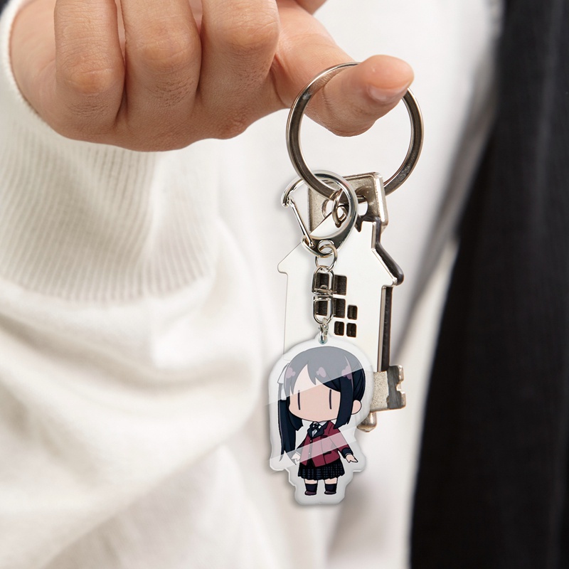 Móc khóa nhựa acrylic hình nhân vật hoạt hình Kakegurui