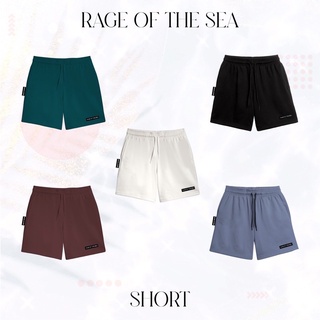 Quần short unisex form âu rage of the sea -basic logo