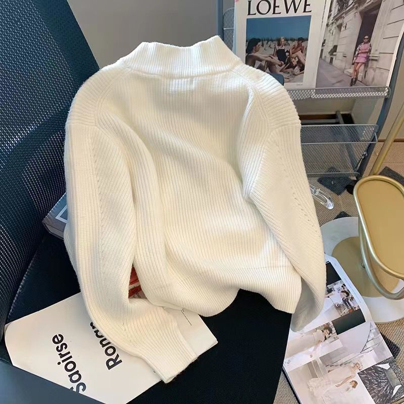 Áo khoác Pure Cube len sáp mềm dáng ôm màu xám phong cách phương tây thời trang mùa thu cho nữ