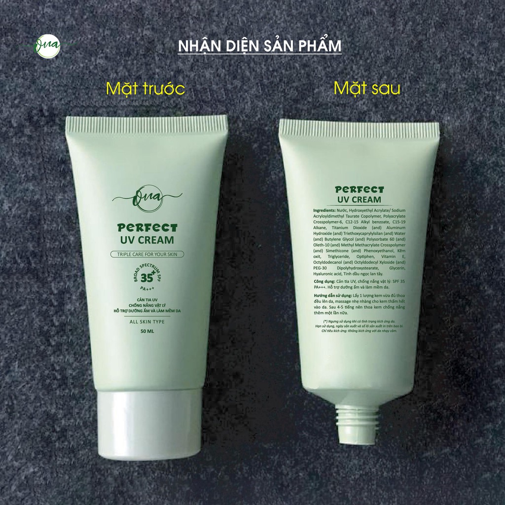 Sữa chống nắng vật lý ONa hỗ trợ dưỡng ầm và làm mềm da SPF35+ PA+++ 50ml | BigBuy360 - bigbuy360.vn