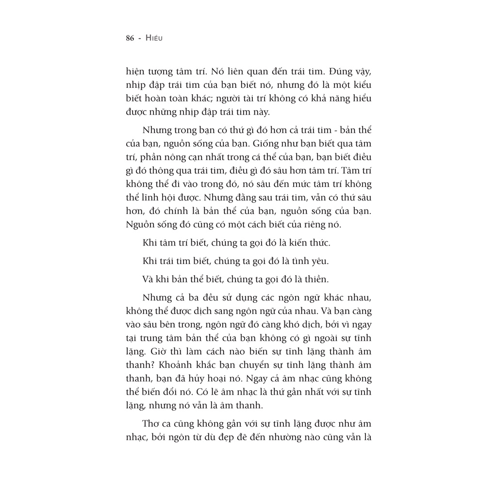 Sách - Osho - Hiểu - Đường Đến Tự Do