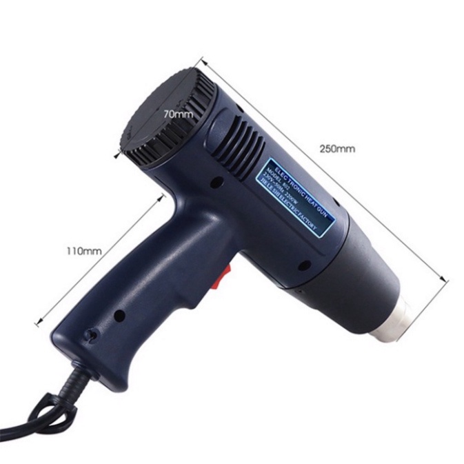 Máy khò nhiệt, thổi hơi nóng màng co 2200W Công suất lớn