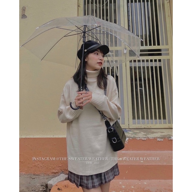 Áo len cổ lọ bassic chất dày ms179