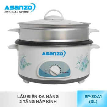 [Mã ELHADEV giảm 4% đơn 300K] Nồi lẩu điện Asanzo EP-30A1