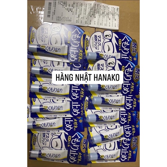 Gel lau kính chống bám hơi nước Hàng Nhật nội địa