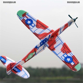 Máy Bay Xốp Ném Tay monnygo + COD > 19cm