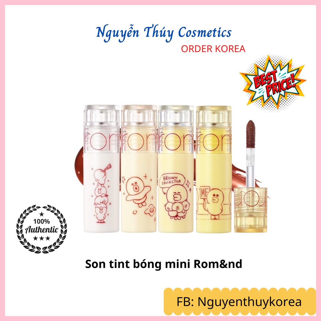 Son tint Romand Juicy Lasting Mini 2g phiên bản đặc biệt