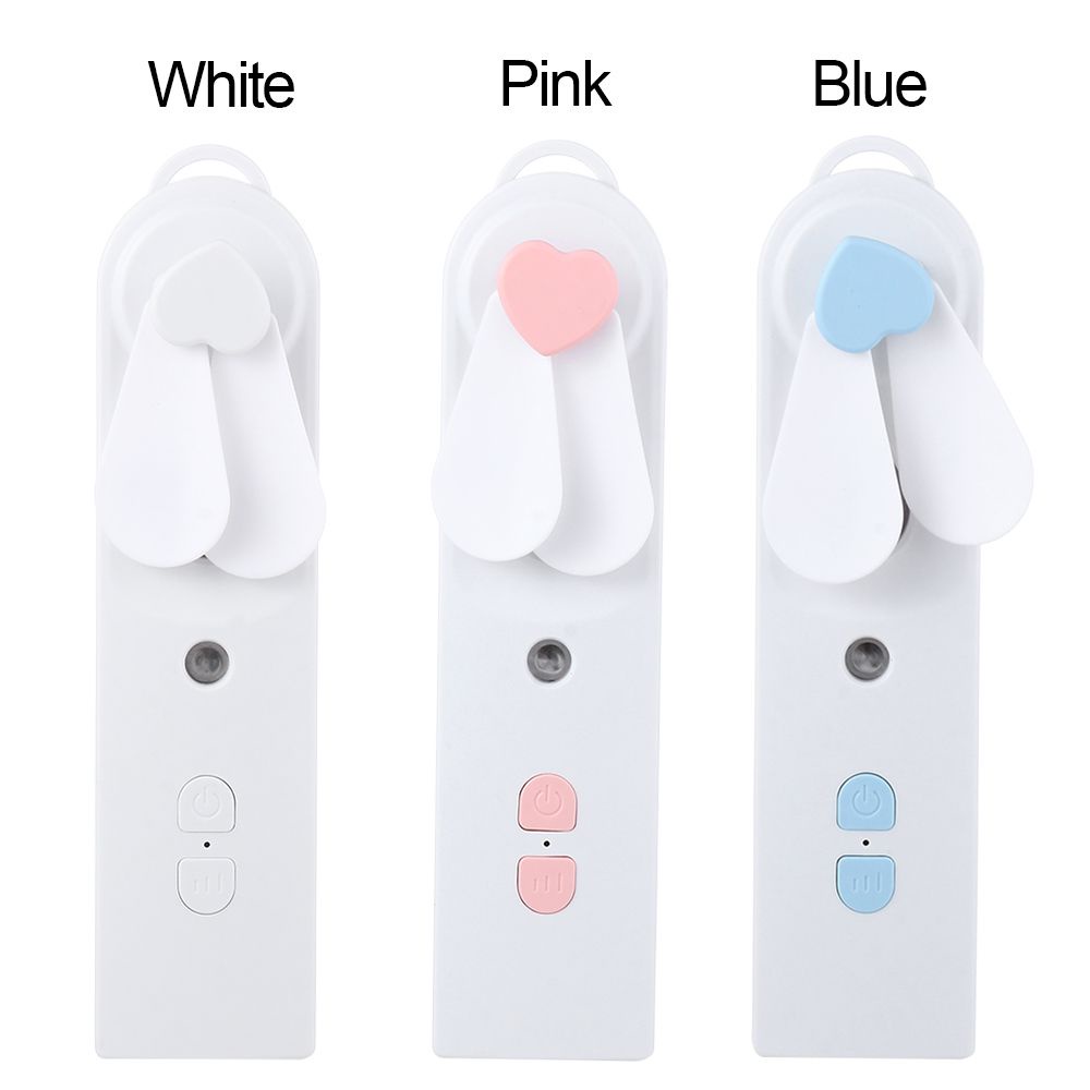 Quạt phun sương nano mini cầm tay tạo độ ẩm không khí không gây tiếng ồn nhiều chế độ